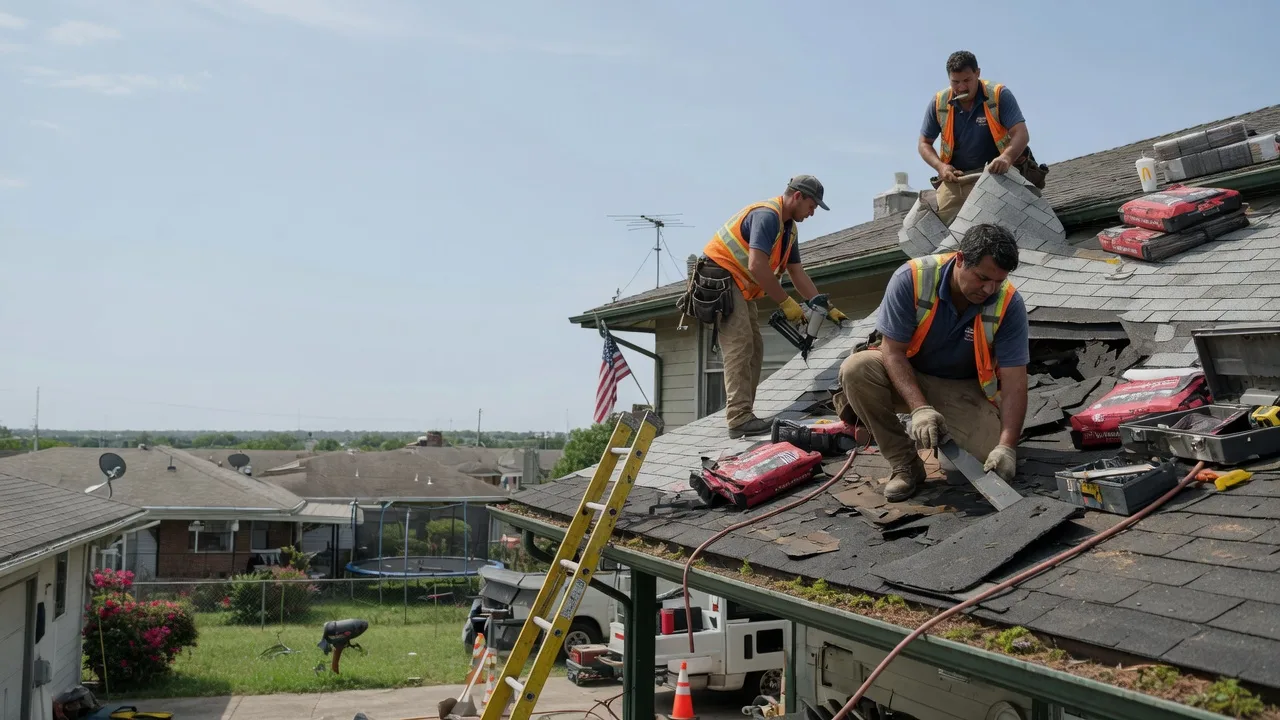 Roof Repair in Calera, OK near me